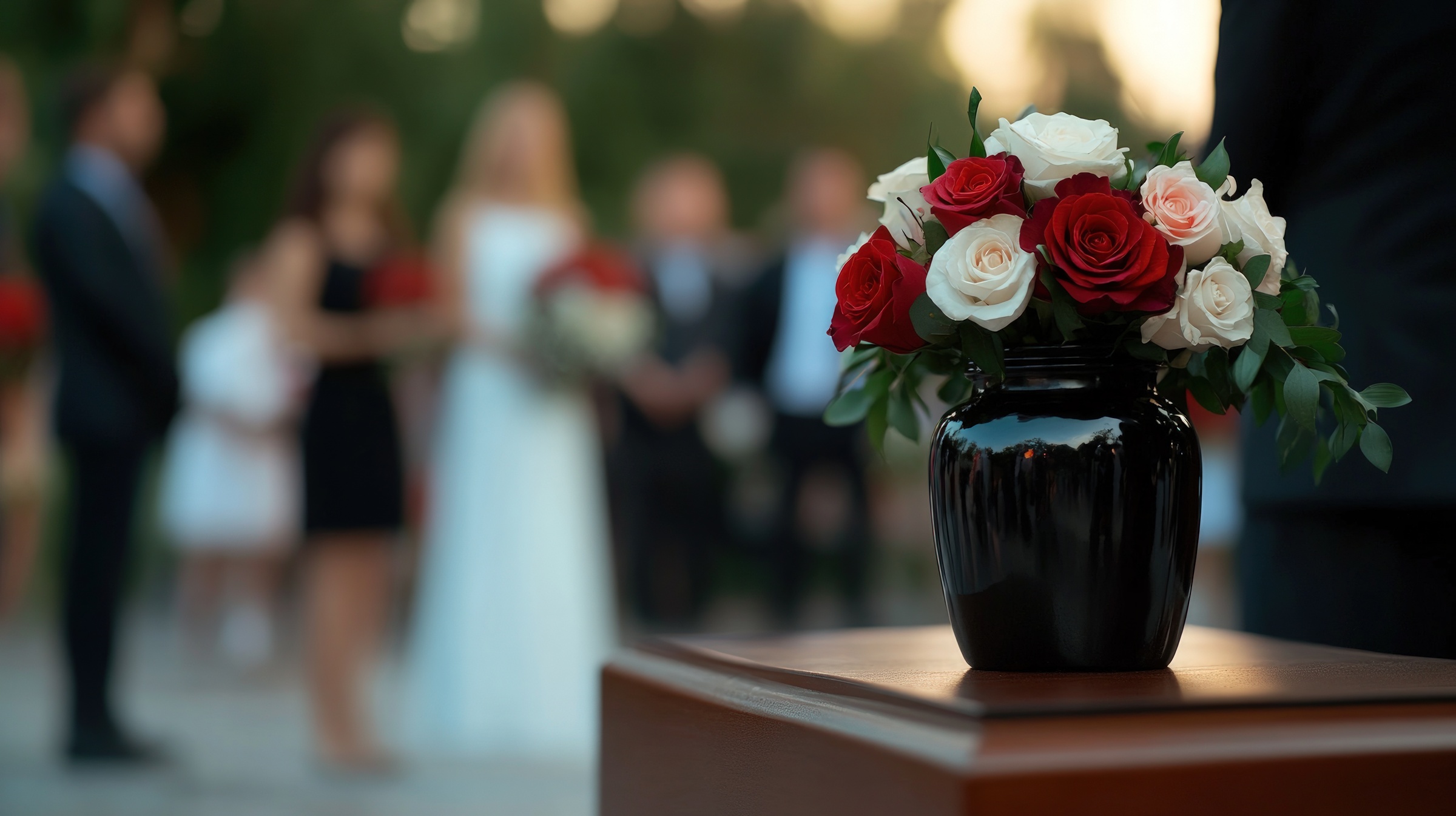 Blumen zum Abschied
